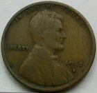 US 1915-S Lincoln Wheat Cent  **