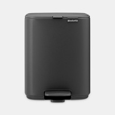 Bo Pedal Bin, 1.8 gallon (7 liter) - Mineral ...