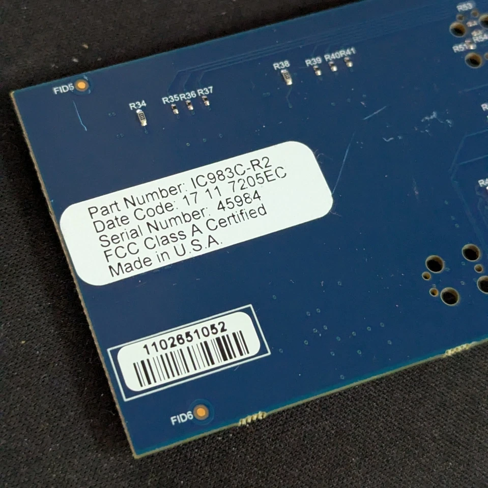 SEALEVEL 7205ec Rev D-1 Ultra COMM+2 PCIe RS-232/422/485 PCIe IC983C-R2 - Image 3 of 3