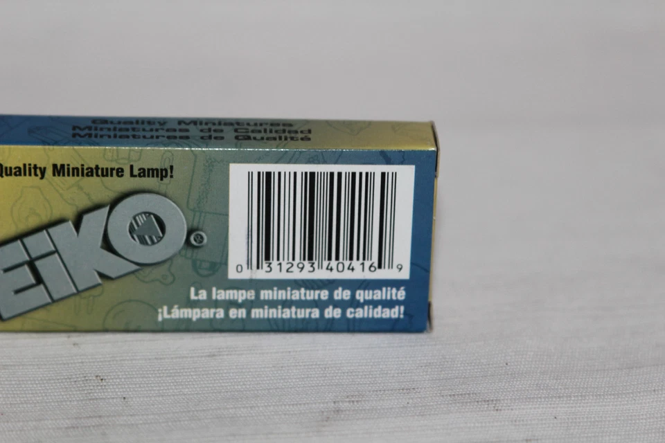Baioneta miniatura Eiko 1895 G4.5 14V 10 lâmpadas NOVAS - Imagem 2 de 3