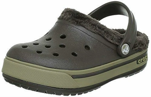 Se tilbage nyheder Stikke ud Crocs Kids Crocband ii.5 Winter Clog Espresso/Khaki Colour Unisex | eBay