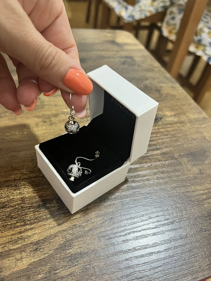 Orecchini Pendenti Pandora originali - Immagine 4 di 4