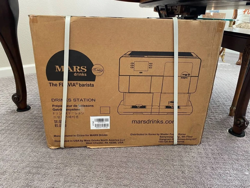 Máquina cafetera Mars Drinks Flavia Barista Espresso Latte Mocha Cappuccino Foto 2 de 2