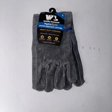 Wells Lamont Mens Gloves L Hydra Hyde Leather Cowhide Heavy Duty Water Resistant