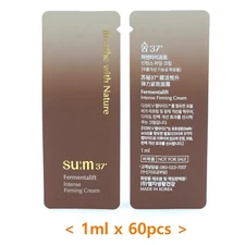 su:m37 Fermentalift Intense Firming Cream 1ml x 60pcs Moisturizing K-Beauty