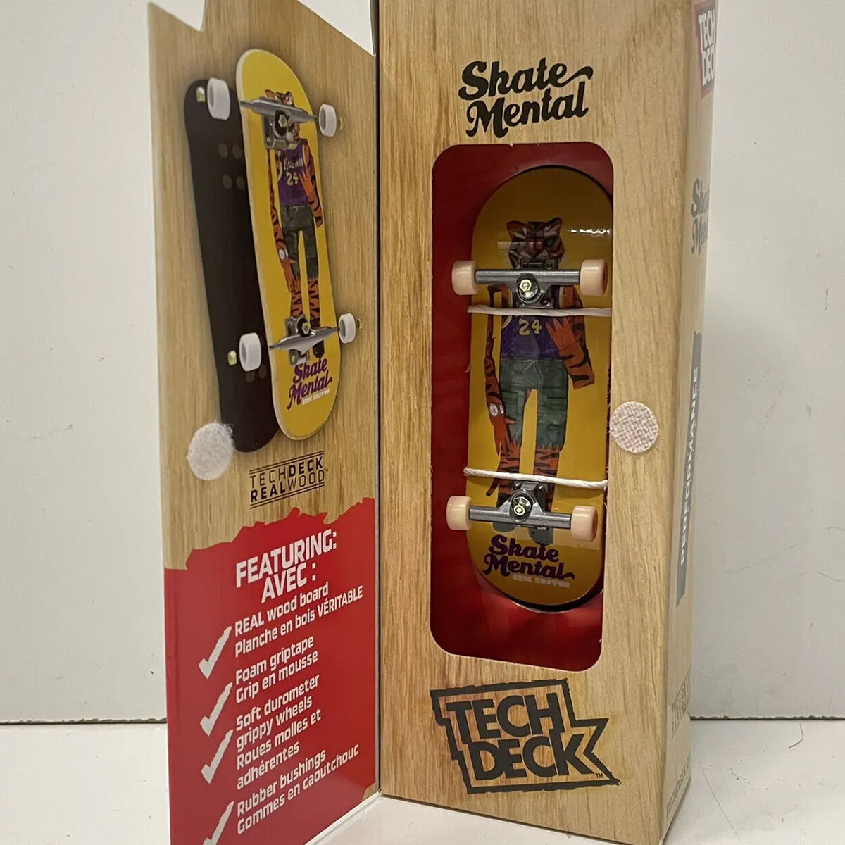 NEW 2023 TECH DECK PERFORMANCE SKATE MENTAL Eric Koston Real Wood Finger  Board