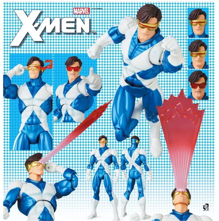 MAFEX No.173 Cyclops Comic Variant Suit Ver 160mm Action Figure MEDICOM TOY