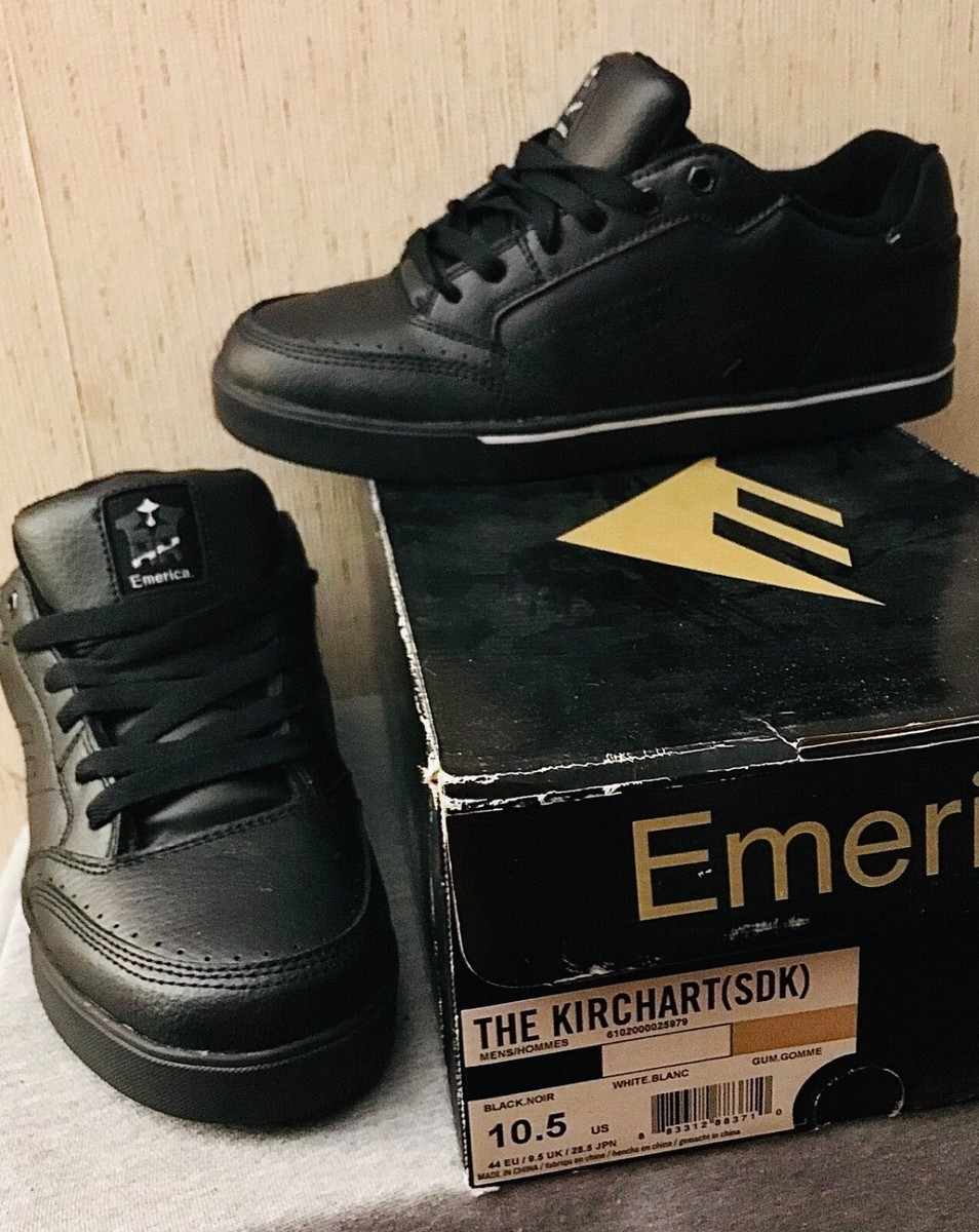 Vintage Emerica Heath Kirchart SDK Skate Shoes Black Leather US 10.5 Emerica Heath Kirchart SDK Vintage Mens Skate Shoes US 10.5  main image 2