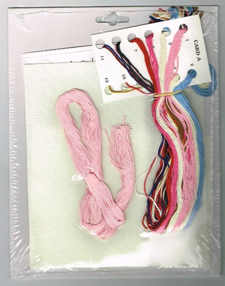 Raggedy Ann Sweet Little Girl Cross Stitch Kit Unopened Jaylynn 8 x 10" - Image 2 of 2