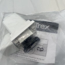 Trex Transcend Adjustable Footblock PC Color WHITE New Item # WTFTBLKPC
