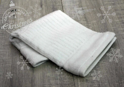 HARYALI LONDON Best Barbershop Shaving Towels White, Luxury Barber Pro Shave Towels