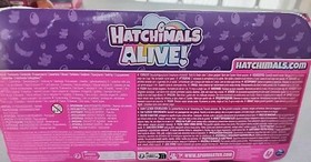 Hatchimals Alive! Egg Carton 5 Eggs 10 Accessories New (T-1)