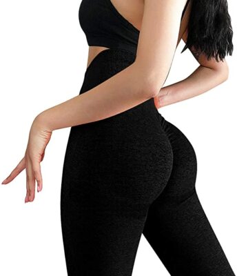 Women Push Up Yoga Pants High Waist Running Leggings Scrunch Sport