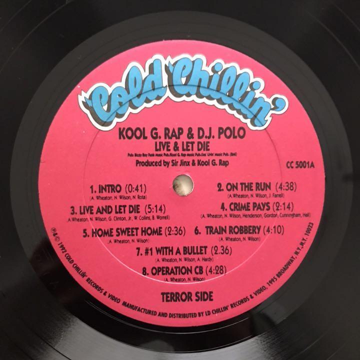 Live and Let Die by Kool G Rap & DJ Polo (Vinyl, Nov-1992, Cold