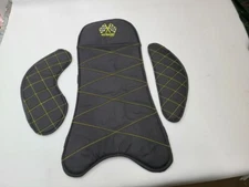 GO KART SEAT PADDING FLAT TRACK DIRT RACING GO KART SIZE ADULT YELLOW SEAT PAD