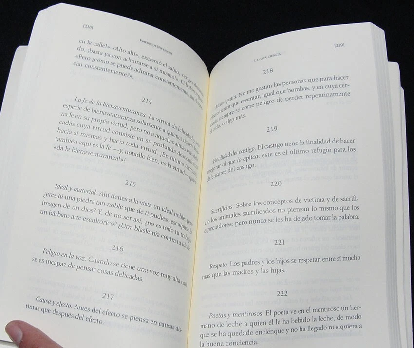 LA GAYA CIENCIA - FRIEDRICH NIETZSCHE - Biblioteca Edaf. Primera Edición - Imagen 3 de 4