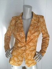 Ichi Ihkate Women’s Floral Yellow Jacket Size S