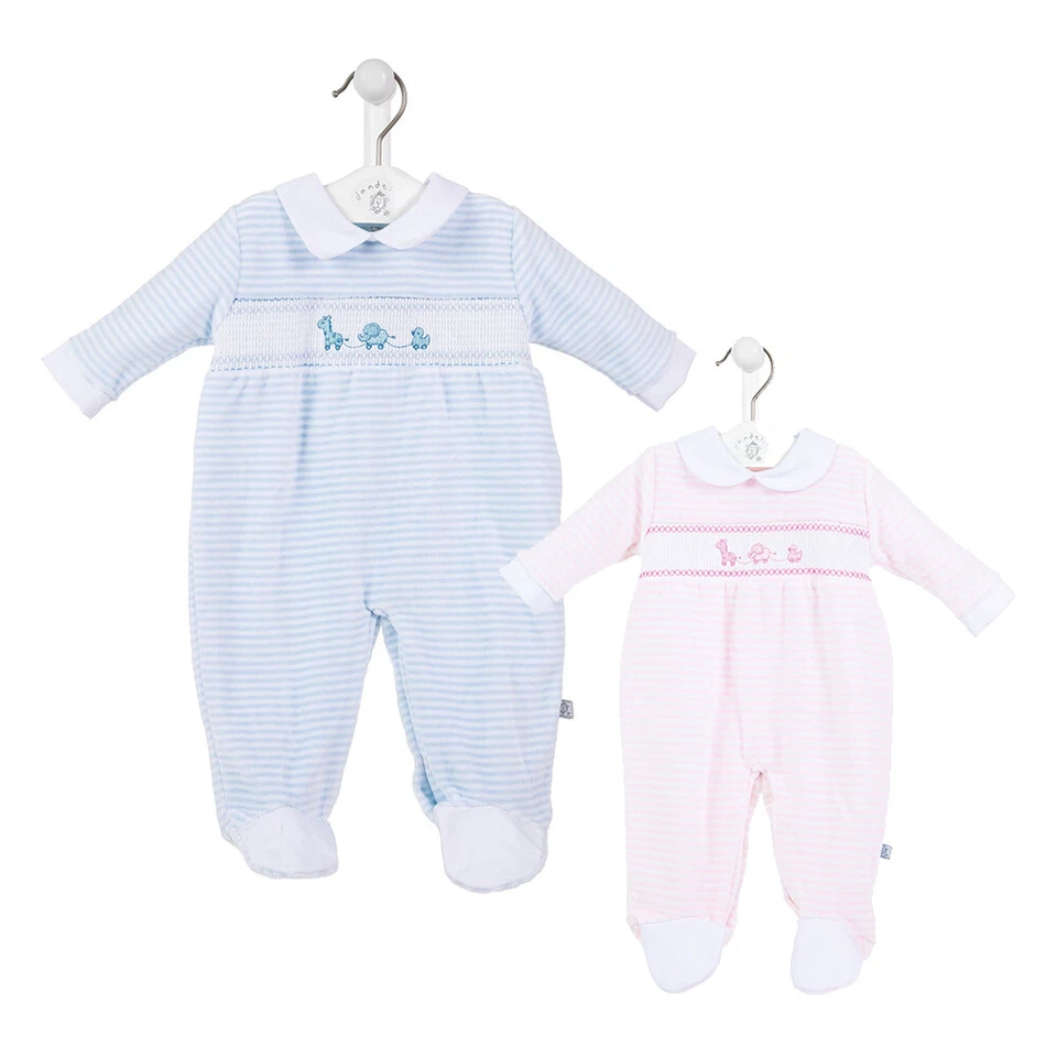 NEUGEBORENE SPANISCHE TROMPLER SCHLAFANZUG BABY MÄDCHEN JUNGEN GESCHENK BLAU ROSA SPIELZEUG DESIGN