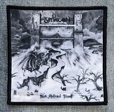 Satyricon Dark Medieval Times Sublimated Printed Patch | Black Metal Band Logo