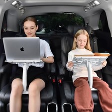 Car Seat Tray Table, Adjustable Travel Tray for Kids/Adults, Car Lap Desk for