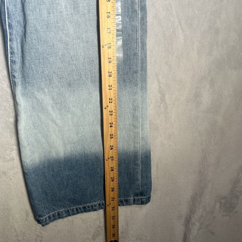 NWT GAP Kids High Stride Ankle Girls 12 Wide Leg Jeans Blue Denim Relaxed Cotton - Picture 10 of 11