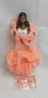 Vintage 1984 Peaches N Cream Barbie Doll Superstar AA Black W/Dress Boa Jewelry