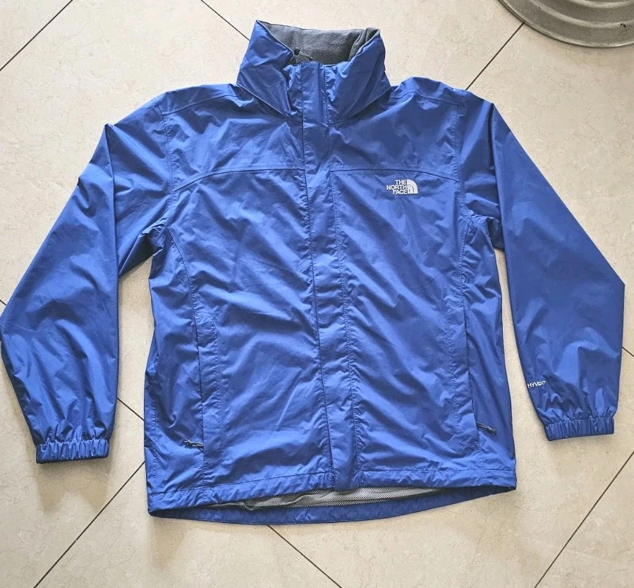 THE NORTH FACE Hooded HYVENT JACKET BLUE GORPCORE Y2K Unisex SIZE M