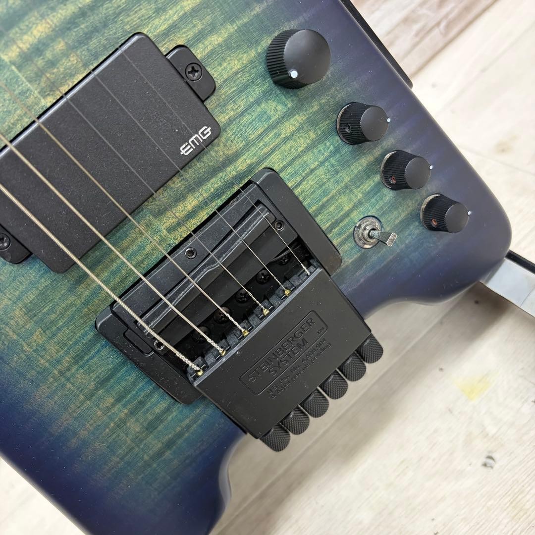 Electric Guitar Steinberger Synapse ST-2FPA Headless Trans Blue