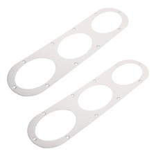 2PCS Rear Bumper Diffuser Kit: Racing Air Diversion Panels for Improved