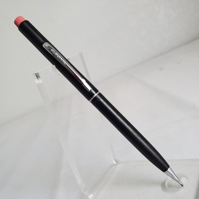 Vintage Scheaffer Mechanical Twist Pencil Black .9mm Ribbed Cap USA