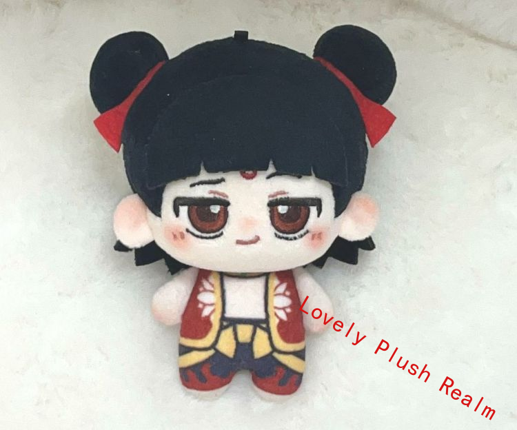 Ne Zha Ao Bing Plush Doll Stuffed Toy Plushie Anime Figure Soft