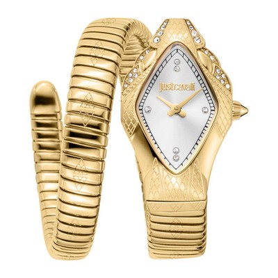 Uhr Just Cavalli JC1L306M0035 Damen Quarz Edelstahl Armband Edelstahl Neu