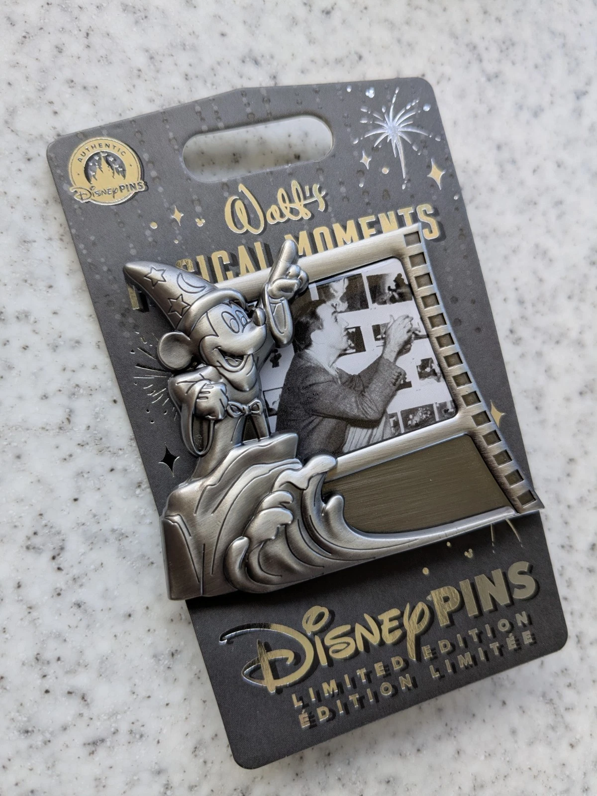 Disney 2026 Walt Disney & Fantasia Mickey Magical Moments Pin of Month LE 2500
