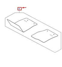 JAGUAR F-TYPE Coupe X152 Fußmatten-Set Linkslenkung T2R12808QSW NEU ORIGINAL