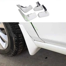 For Kia Forte K3 2019-2024 Pearly White Mud Flaps Fender Splash Guards Mudguards