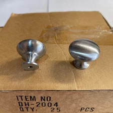 Pentco Designware Collection - Hollow Mushroom Knobs 31mm - 1.25 día. 