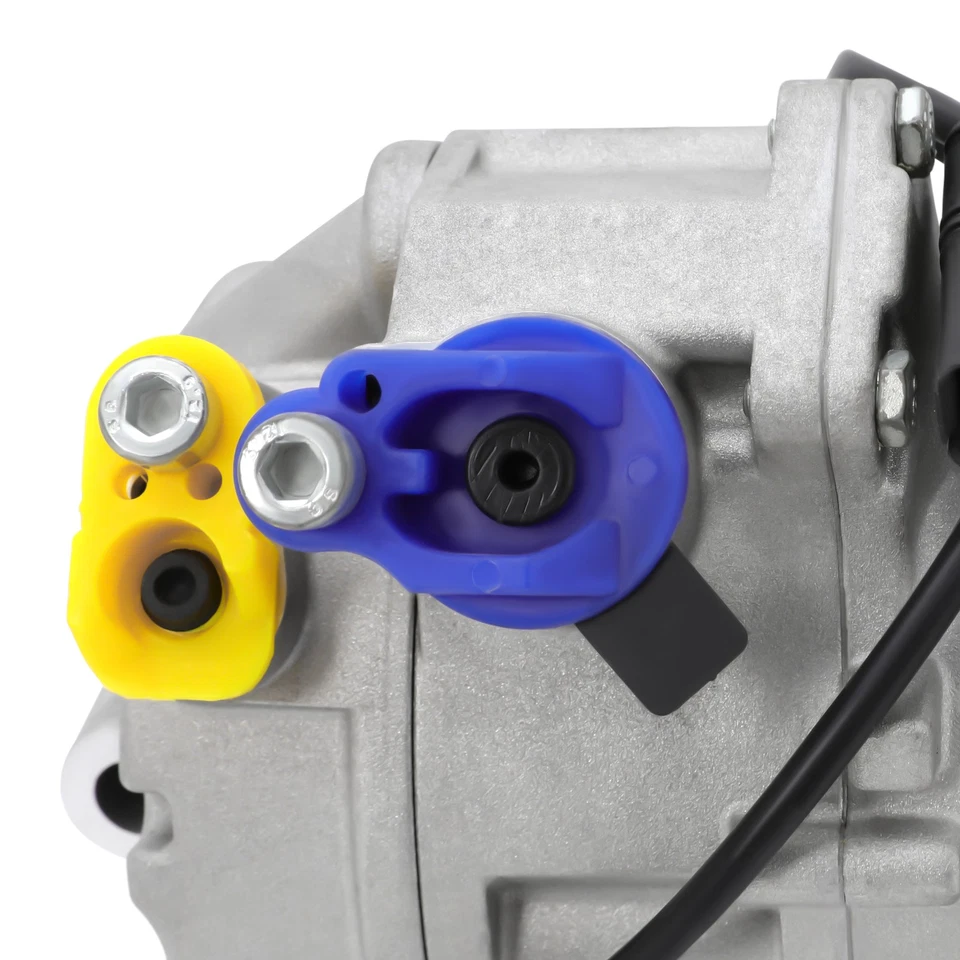 Compresor de aire acondicionado y embragues de aire acondicionado para BMW X5 L6 2007-2010 3,0 L Foto 3 de 4