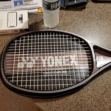 YONEX ISO-METRIC REXKING R-23 Used Tennis Racket Midsize S L 4 1/2 + Multi Bag