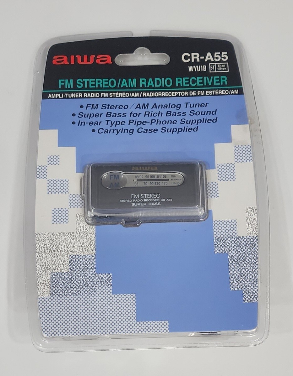 昭和レトロ　アイワAIWA　STEREO FM・AM　CR-2 昭和レトロ アイワAIWA STEREO FM・AM CR-2 - ラジオ・コンポ