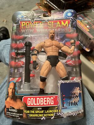 WCW フィギュア ゴールドバーグ‼️ 1999 WCW SMASH 'N SLAM Bill Goldberg Wrestling Action Figure
