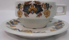 Pillivuyt France #4784 Teacup & Saucer Set