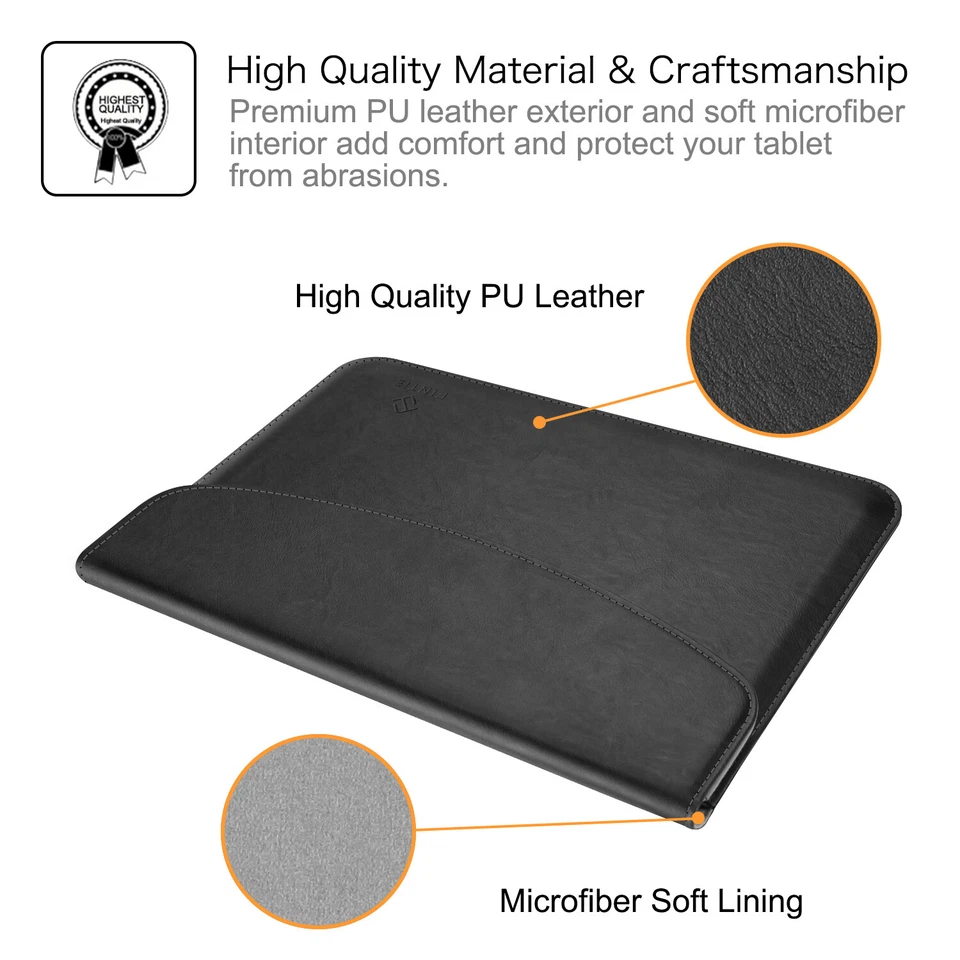 Sleeve Case for Microsoft Surface Laptop Go / Surface Pro X / Pro 7+ / 7 6 5 4 3 - Image 3 of 4