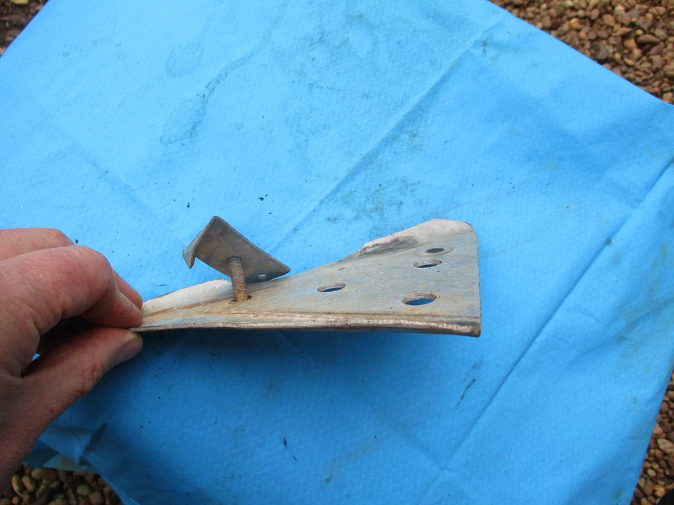 Yamaha YZ250 YZ490 1984 protector de cuadro derecho (hecho en casa) Foto 4 de 4