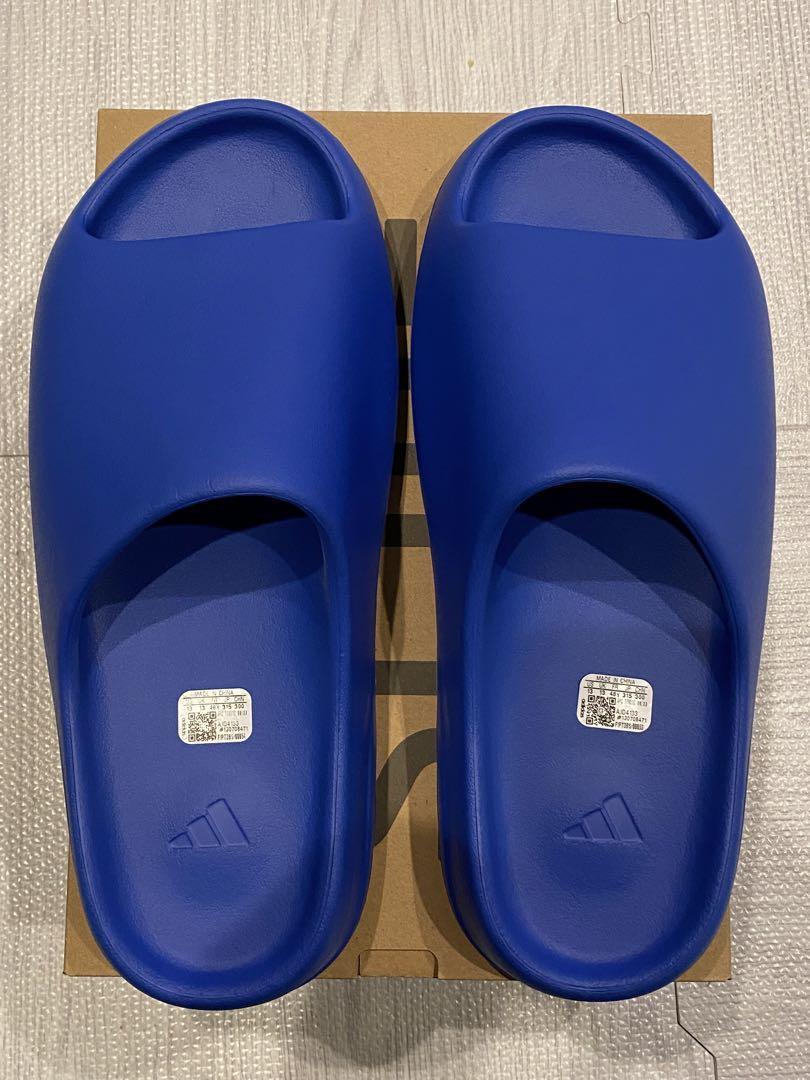 Adidas Yeezy Slide Azure ID4133 Blue US5-US13 With Box Release