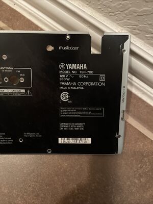 YAMAHA TSR-700 ORIGINAL BACK PANEL VDV7050-1 U | PCB | VDV7050-1 U