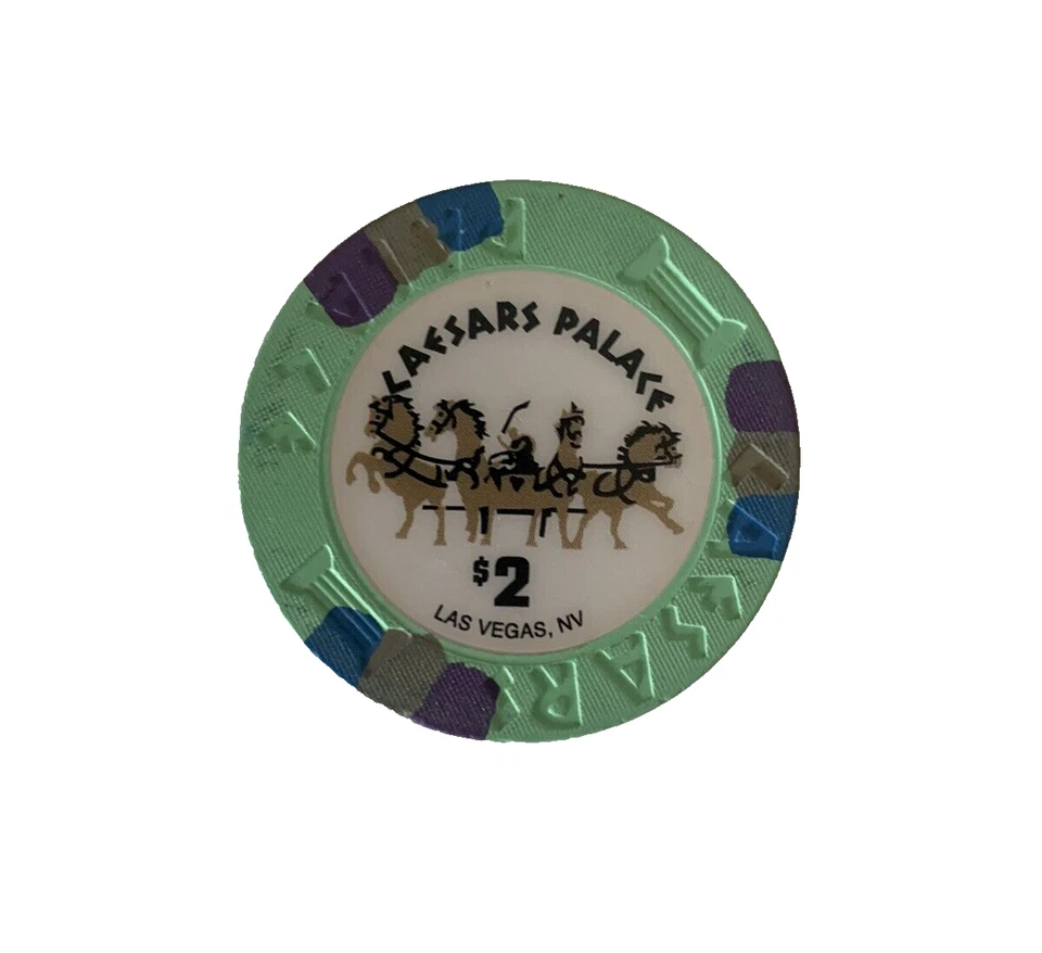 Caesars Palace * $2 Poker Chip / Jeton * 2005 * Las Vegas * Casino - Bild 1 von 1