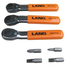 Lang Tools 5220 7 piece Fine Tooth Bit Wrench Set