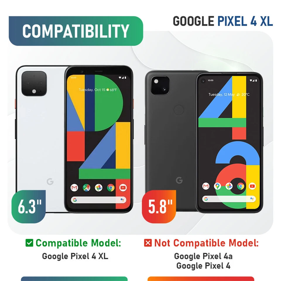 Tech21 Evo Check Rugged Slim Protective Case For Google Pixel 4 XL - Coral - Image 2 of 2