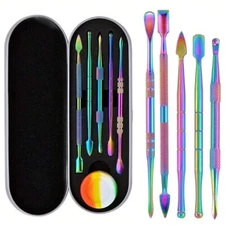Clay Sculpting Set Wax Carving Tool Stainless Steel Pottery Ceramic Kits & Case