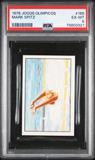 1976 Portuguese Issue Jogos Olimpicos 185 Mark Spitz PSA 6 USA Pop 1, 0 Higher